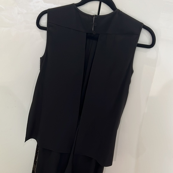 BCBG Max Azria tuxedo style jumpsuit. Size XS. NWOT - Picture 7 of 13